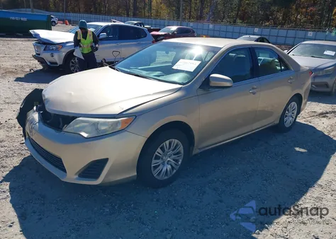 2012 Toyota Camry Le из США, поврежденный, VIN 4T1BF1FK4CU024042
